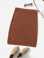   Short Plus Size Sweater Skirts 1817