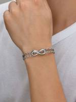 Silver Geometric Bracelets 5881