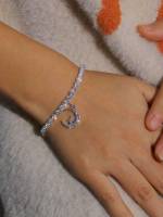 Glamorous  Silver Bracelets 4037