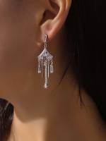  Rhinestone Fine Earrings 7046