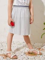  Pleated Casual Toddler Girls Bottoms 712