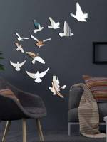  Plain Mirror Wall Sticker 786