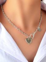  Heart Silver Jewelry 5949