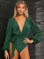 Plain  Sexy Women Jumpsuits  Bodysuits 6780