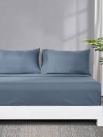   Teal Blue Sheet  Pillowcase Sets 8725