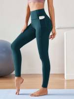 Cropped Teal Blue Sports 3771