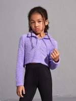  Violet Purple Plain Kids Clothing 1530