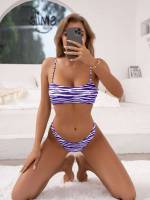  Violet Purple Women Swimwear 9854