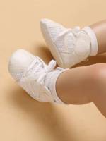  Plain Baby Sneakers 7758