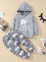  Regular Fit Hooded Baby Clothing 6974