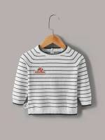 Striped Long Sleeve Regular Fit Baby  Mom 4579