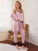  Sleeveless Elegant Maternity Lingerie  Loungewear 4299