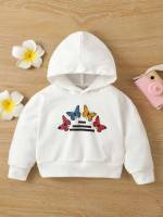  Hooded White Baby Sweatshirts 3428