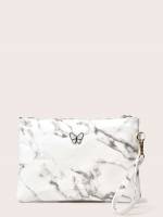 White  Marble Bags 8185