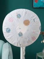  Cartoon White Electric Fan Covers 3680