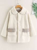  Long Sleeve Short Plaid Girls Clothing 9064