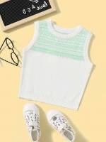  White Sleeveless Toddler Boys Clothing 4166