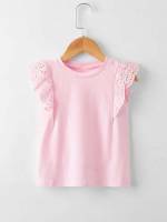 Regular Ruffle  Toddler Girls Tops 3516