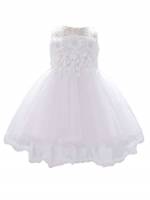 Glamorous Round Neck Regular Fit Toddler Girl Partywear 8836