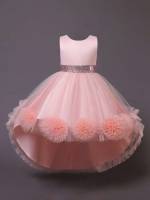  Round Neck Ruffle Glamorous Kids Clothing 28