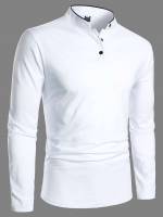  Long Sleeve Regular Men Tops 9386