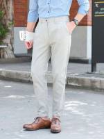 Long  Regular Fit Men Suit Pants 5621