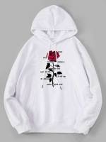 Casual Drawstring Long Sleeve Regular Men Hoodies  Sweatshirts 298