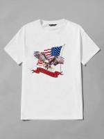  White Animal Men T-Shirts  Tanks 3373