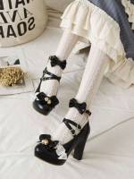 Bow  Plain Shoes 2611