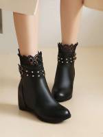 Plain  Women Boots 7675