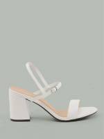  White Plain Elegant Women Sandals 650