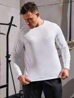 Regular Fit Regular Long Sleeve Men Activewear 7262