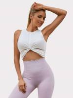  Round Neck Cut Out Women Activewear 9944