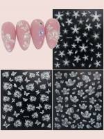  Floral  Stickers  Decals 9404