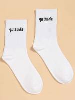   Letter Women Socks  Hosiery 744