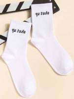  Letter  Men Socks 8355