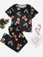  Christmas White Cute Underwear  Sleepwear 505