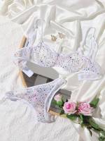 Romantic Geometric  Women Intimates 636