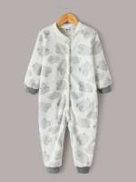 Cute Cartoon Round Neck Kids Underwear  Sleepwear 7493