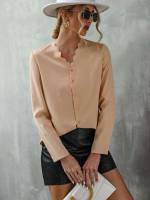  V neck Casual Women Tops, Blouses  Tee 4854