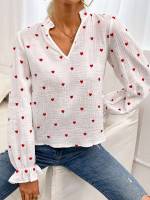  Embroidery White Women Blouses 223