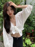  Boho Crop Regular Fit Women Clothing 270