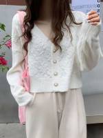 Casual Regular Fit Crop Long Sleeve Women Clothing 7481