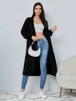 Casual Regular Fit White Long Sleeve Women Outerwear 812