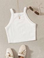  Basics Crop Straps Women Tank Tops  Camis 1228