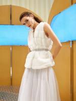  Regular White Sleeveless Women Clothing 75