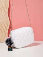  Pom Pom Quilted Bags 6783