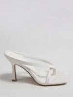  White Plain Women Shoes 7568