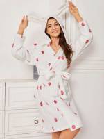 White Cute Underwear  Sleepwear 4541