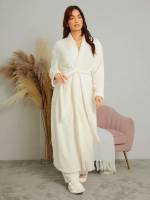 Casual Belted Long Sleeve Women Sleep  Lounge 1803